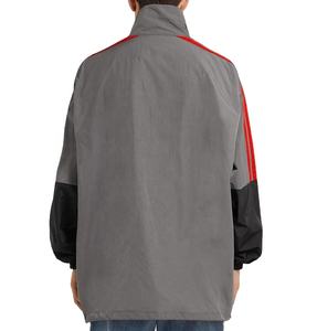 Vêtements de sport coupe-vent respirants pour l'extérieur, veste coupe-vent légère de grande taille avec col à capuche en tissu - Product Image 2