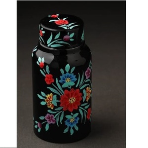 Bouteille d'eau en cuivre pur de qualité supérieure, design unique imprimé paon, pour hôtel, maison, cuisine - Product Image 2