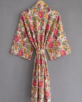 Robe d'été ample à manches longues pour femmes, légère et respirante, à fleurs, décontractée, pour la plage, les fêtes et le quotidien