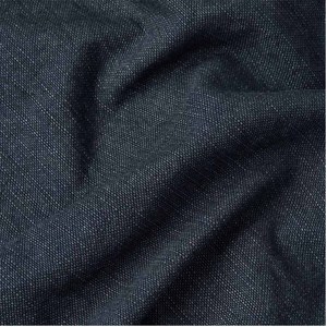 Dark navy <b>denim</b> <b>jacket</b> for men casual <b>custom</b> outerwear button up breathable seamless fashion coat gym sport workout streetwear - Product Image 5