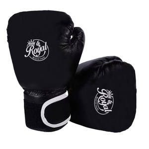 Guantes de Boxeo de Piel Sintética PU de 10oz y 16oz para Entrenamiento de Sparring de Muay Thai con Cierre y Logotipo Personalizado - Product Image 3