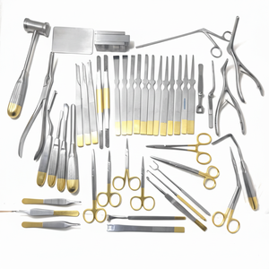 Instruments de rhinoplastie, instruments de chirurgie nasale et plastique, ensemble de 50 pièces - Product Image 1