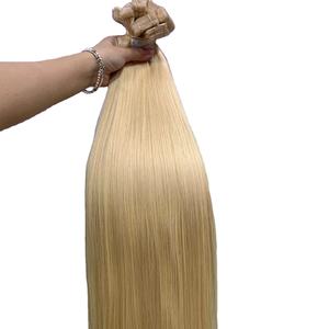 Extensiones de Cabello Vietnamita de Alta Calidad, Color Natural, Liso, Cabello Virgen con Cutícula Alineada, Sin Procesar, Sin Enredos, Sin Caída - Product Image 3