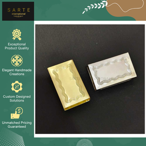 Proveedor Mayorista de Cubiertas de Caja de Cerillas de Latón Dorado Personalizadas, Ecológicas, Modernas y de Excelente Calidad a un Precio de Mercado Razonable - Product Image 2