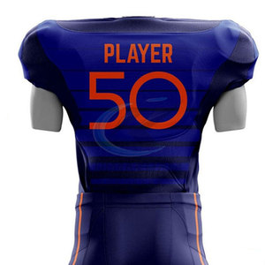 Diseña Tu Propio Logotipo, Ropa de Equipo, Uniforme de Fútbol Americano, Ropa de Práctica Transpirable de Poliéster de Alta Calidad para Hombre - Product Image 4