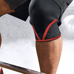 Bandes de genou en néoprène professionnelles, très vendues, de haute qualité, réglables, pour la musculation - Product Image 6