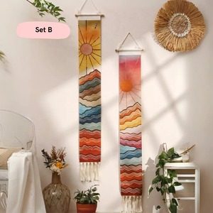 Long Landscape Design Wall Hanging Perfect For Hallway <b>Decoration</b> Fills Long Empty Walls With Stylish Visual Interest From India - Product Image 4