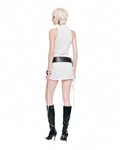 Débardeurs formels à col rond pour femmes, longueur standard, AnyShape Vietnam, sans manches, haute qualité - Product Image 4