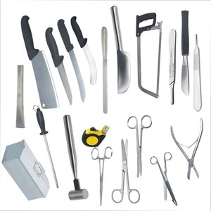 Ensemble d'instruments chirurgicaux vétérinaires post-mortem pour petits animaux, outils professionnels de necropse pour l'examen des animaux - Product Image 1