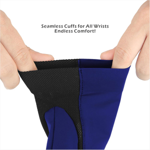 Guantes de Snooker Profesionales de Dos Dedos con Palma Texturizada de Silicona, Dorso Transpirable de Poliéster y Cierre de Velcro - Product Image 2