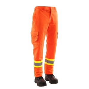 Pantalones de Trabajo de Alta Visibilidad, Resistentes, para Construcción Industrial, con Múltiples Bolsillos, Reflectantes, para Exteriores, Personalizables OEM - Product Image 6