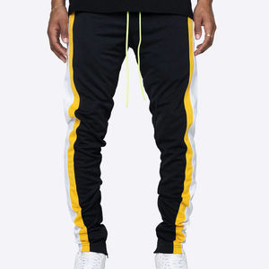 Pantalones Deportivos de Hombre con Cordón y Bolsillos en Contraste, Pantalones Ajustados, Pantalones Casuales Holgados para Hombre, Primavera-Otoño - Product Image 3