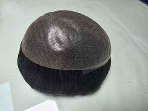 Peluca de Cabello Remy de la Mejor Calidad con Ondas Profundas, Estilos Kinky Straight y Water Body Wave, Cabello Indio con Base Mono de Air BD - Product Image 4