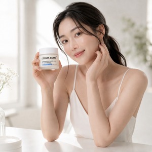 Crème pour le visage coréenne, crème à la céramide, soin unifiant le teint, fournisseur de crème à la céramide, crème aux peptides recombinants, crème K-beauty - Product Image 2