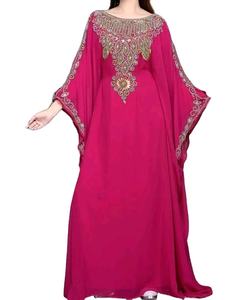 <b>Dubai</b> Farasha <b>Kaftan</b> Beautiful Red Caftan Muslim Traditional Caftan Stone Beads Work Hand Work <b>Kaftan</b> Moroccan Design Kaftan2024 - Product Image 1