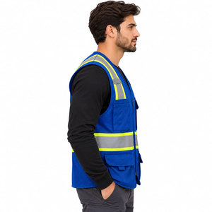 Chaleco de Seguridad Personalizado con Nuevo Diseño, Ligero, Lavable, de Alta Calidad, al por Mayor, para Trabajo - Product Image 5