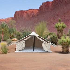 Carpa de Emergencia de Lona Plegable de Una Sola Capa, Resistente al Viento, 4x4m, para Uso en Emergencias y Vivienda Temporal - Product Image 6