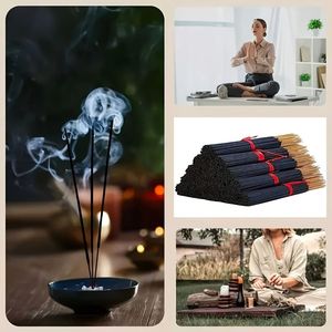 Bastoncini di incenso profumati alla frutta di alta qualità, confezione da 6, inclusi anguria, pesca dolce, latte e fragranza di paglia, adatti per diffusori di aromaterapia - Product Image 4