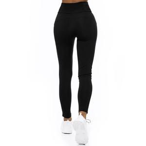 Leggings Deportivos de Cintura Alta para Mujer, con Logotipo Personalizado, Efecto Levanta Glúteos, Compresión Elástica, Sin Costuras, Diseño de Cintura Media - Product Image 4