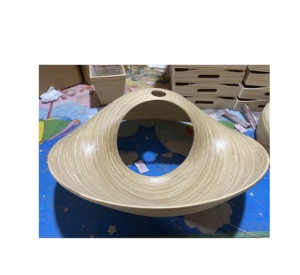 ชามไม้ไผ่ปั่นสำหรับเสิร์ฟพาสต้าซีเรียลชามอาหารสำหรับงานเลี้ยงอาหารค่ำโรงแรมบ้านจากโรงงานในเวียดนาม - Product Image 3