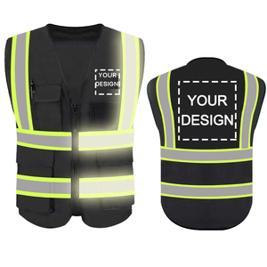 Gilet de sécurité réfléchissant réversible haute visibilité pour travaux routiers, gestion du trafic, entrepôt, usage estival et décontracté - Product Image 1