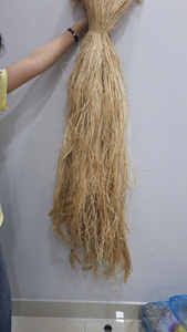 Fibre de banane dorée naturelle pour la tressage de paniers et la décoration intérieure - Product Image 2