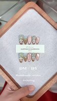 Court Long Style Doigt Chaud Or Poétique Minimalisme Blush Bronze Design Acrylique