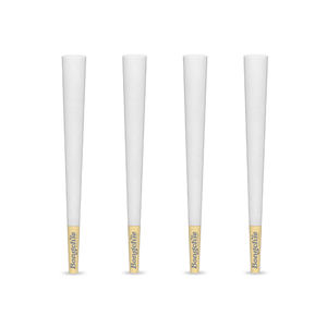 Bongchie Paquete Individual de 56 Conos King Size, Papel Natural Ultrafino Sin Blanquear, Conos Preliados de Combustión Lenta - Product Image 5