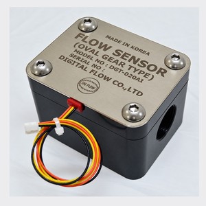 Débitmètre d'eau numérique DGT-020AI / DGT-020SI, capteur de débit à engrenages ovales, aluminium / acier inoxydable, filetage interne PT 3/4 - Product Image 6