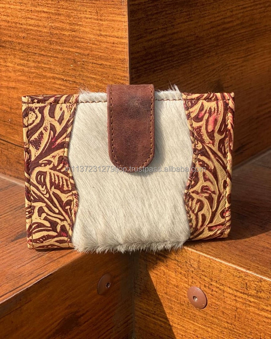 Brown With Golden Embossed Print