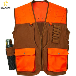 Gilet de chasse aux oiseaux résistant à l'eau Upland Game Field avec plusieurs poches pour hommes et femmes - Product Image 2