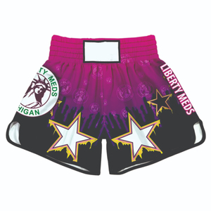 2026 New Arrival Men's Soft 100% Polyester Stretch Muay Thai Boxing Short Lightweight Sweat-Wicking Silk Satin Fighter Wholesale - Product Image 4