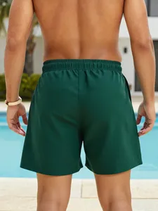 Shorts de Baño Personalizados de Moda, Trajes de Baño Casuales de Verano, Tejido Transpirable, Duradero y Antiarrugas, Fabricante OEM ODM - Product Image 2