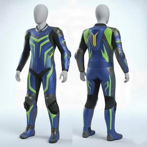 Veste de moto imperméable, combinaison de moto, vêtements de moto d'été, vêtements de course pour enfants, cuir véritable, vestes de moto - Product Image 2