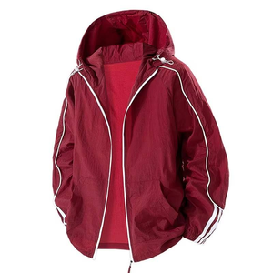 Veste matelassée à capuche unisexe, imperméable, respirante, coupe-vent, fermeture éclair, style décontracté, coupe régulière, coque en polyester - Product Image 4