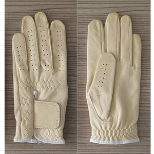 Guantes de golf de mano izquierda de cuero Cabretta de alta calidad Impresión de logotipo personalizado Colores personalizados para profesionales-Venta al por mayor disponible - Product Image 5