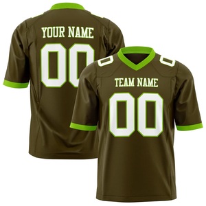 Championship Style Football Jersey <b>Athletic</b> Teamwear Custom Colors Logo Name Number Export Quality Manufacturer Jersey - Product Image 6