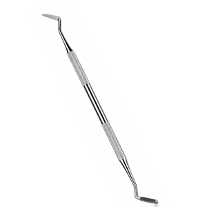 Ensemble d'instruments chirurgicaux dentaires en argent avec poignée moletée, outils manuels de classe I pour l'examen et les interventions buccales - Product Image 3