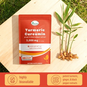 Nhãn hiệu riêng NGHỆ CURCUMIN Softgel với nghệ hữu cơ, Piperine hạt tiêu và Gừng cho sức khỏe, năng lượng và sức sống - Product Image 3