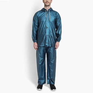 Ensemble coupe-vent oversize pour homme, style streetwear, survêtement à capuche, coupe-vent imperméable, décontracté, pour activités de plein air et jogging - Product Image 5