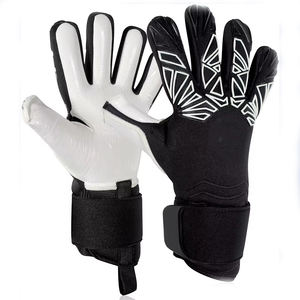 Gants de gardien de but de qualité professionnelle avec paume en latex de 4 mm pour une adhérence ultime dans les conditions de jeu humides et sèches - Product Image 4