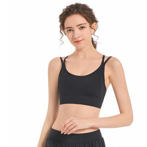 FITME SPORTS Sujetador Deportivo Profesional de Yoga para Mujer, Talla Grande, Soporte Alto, 100% Algodón, Secado Rápido, Ligero, con Logotipo Frontal - Product Image 4