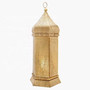 2027 Wholesale <b>Large</b> Metal Moroccan Style Candle Holder <b>Lantern</b> for Home & Outdoor Events Decorations - Product Image 5