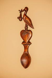 Cuillère à thé en bois naturel, finition lisse, cuillère à café et à sucre réutilisable, ustensile de cuisine pour la maison - Product Image 4