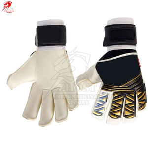 Guantes de portero sólidos de compatibilidad universal para todas las ligas, suministros confiables para prácticas de equipo para clubes de fútbol - Product Image 2