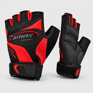 Best Quality Cycling Gloves With Moisture Wicking Fabric Comfortable Fit Shock Protection Anti Slip Palm For Road Bike Cycling - Product Image 2