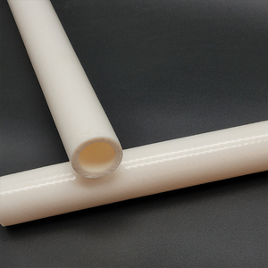 Tuyau Sanitaire Tressé en PVC Ascent India 25,5 mm ID x 35,5 mm OD Blanc pour Connexion d'Eau Chaude et Froide - Product Image 1