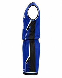 Nouvelle arrivée, uniforme de basket-ball d'entraînement, polyester respirant, entièrement sublimé, unisexe, tailles personnalisées OEM, personnalisation en gros - Product Image 6