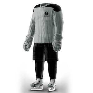 Uniforme de hockey sur glace respirant de haute qualité, sur mesure, pour hommes adultes, 100% polyester, vêtements de sport fabriqués au Pakistan - Product Image 4