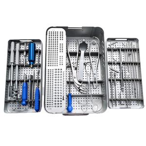 Kit de Instrumentos Quirúrgicos para Placa de Bloqueo de Extremidades Superiores, Herramientas Profesionales de Fijación Ortopédica con Certificación CE - Product Image 1